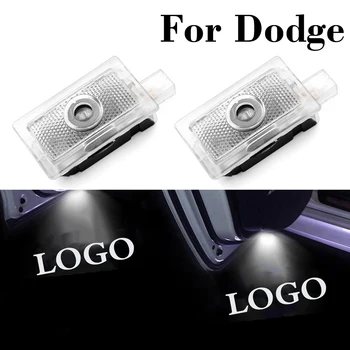 LED-uri Auto Ușa bun venit Lumina Pentru Dodge Avenger Încărcător Magnum Auto Logo-ul cu Laser Proiect Fantoma Umbra Lămpii de Curtoazie Accesorii pentru Decor