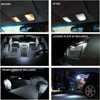 LED-uri de iluminat interior set complet Pentru Opel Meriva O Meriva B