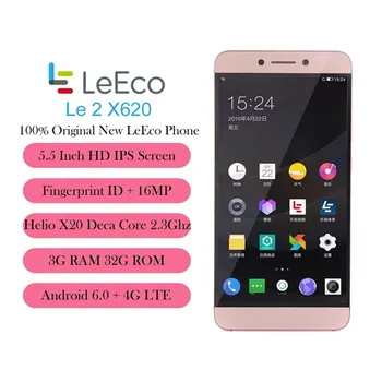 Leeco LETV Le X620 2 MTK Helio X20 3GB memorie 32GB Smartphnoe Deca Core 5.5