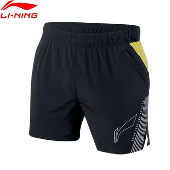 Li-Ning Bărbați Pistă de Alergare pantaloni Scurti Regular Fit LA DOVADA INTELIGENT 94%Nylon, 6%Spandex Captuseala li ning Sport Fundul AKSQ105