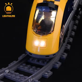 LIGHTAILING Lumină LED-uri Kit Pentru City Tren de Pasageri Lumină Set Compatibil Cu 60197 (NU se Includ În Model)
