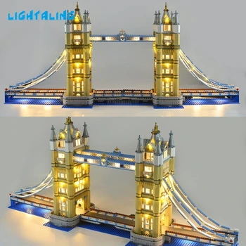 LIGHTALING LED Light Set Pentru 10214 London Tower Bridge Compatibil Cu 17004 30001 88004 , NU Blcoks Model