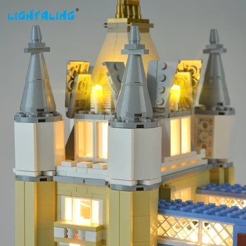 LIGHTALING LED Light Set Pentru 10214 London Tower Bridge Compatibil Cu 17004 30001 88004 , NU Blcoks Model