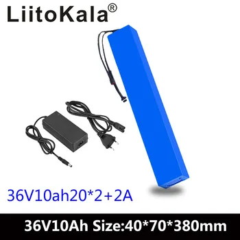 LiitoKala 36V 10Ah 42V 18650 Benzi baterie litiu-ion, cu 20A BMS Pentru ebike masina electrica de biciclete cu motor scuter 600Watt