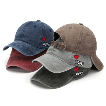 LINJW Spălat Bumbac Șapcă de Baseball în aer liber Tatăl Pălărie de Culoare Solidă Pălării pentru Bărbați Retro Snapback Capace pentru Femei en-Gros de Baseball Hat