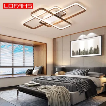 LOFAHS Moderne LED iluminat candelabru Simplu candelabru lampă pentru luat masa de living, pat cameră luciu Candelabre Chandelye Taklys