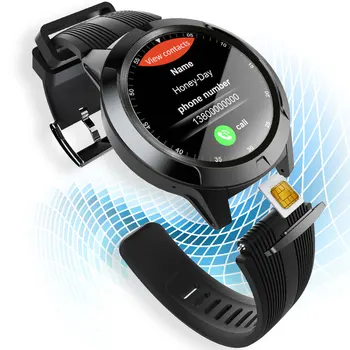 Lokmat Timp de apelare Bluetooth Ceas Inteligent GPS Tracker de Fitness IP67 rezistent la apa Suport Smartwatch Telefoane Cartela SIM Pentru Femei Barbati