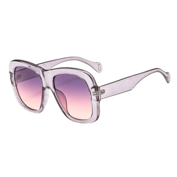 Longkeeper Epocă Supradimensionat ochelari de Soare Femei Barbati Lux Mare Cadru Ochelari de Soare Doamnelor Verde Nuante de Rosu UV400 oculos de sol