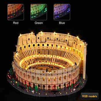 Lumina Led-uri Kit Pentru Colosseum 10276 Blocuri de Constructii Compatibile cu Lego Model(NU sunt Incluse În Model)