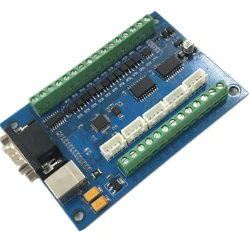 MACH3 USB 5 Axe 100KHz Controller card breakout bord+roata de Mana 100 puls 5v CNC Router roata de mână 5axis tip