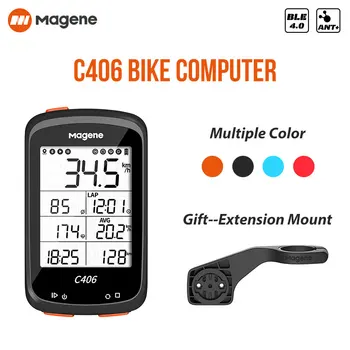 Magene C406 Calculator Bicicleta cu GPS Inteligent fără Fir Vitezometru Drum MTB Biciclete Monito Stopwatchring Bluetooth ANT+ Ciclism Date Hartă