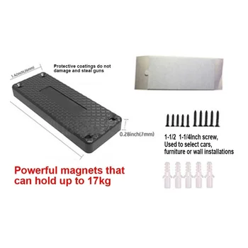 Magnet Ascuns Arma Pistol Pușcă Montare Suport Magnetic Toc Tabelul Auto Dedicat Pentru Arme De Vânătoare