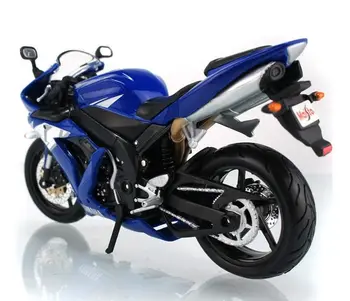 MAISTO 1:12 Yamaha YZF R1 Albastru MOTOCICLETA turnat sub presiune MODEL NOU IN CUTIE