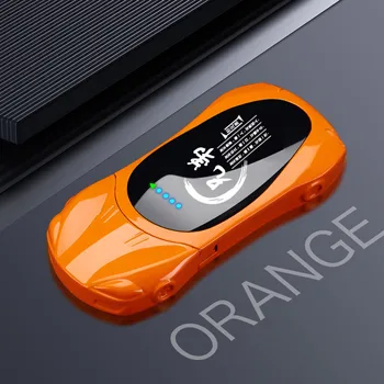 Masina sport Cool Touch Sensing Dublu Arc Electric Bricheta USB Reîncărcabilă Portabil Windproof Brichete Cu LED indicatorul se Cadouri