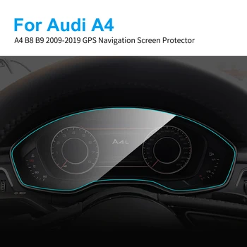 Masina Tabloului de Ecran Protector pentru Audi A4 B8 B9 tabloul de Bord Membrana Impermeabil Anti-orbire de Protecție TPU Film, Accesorii