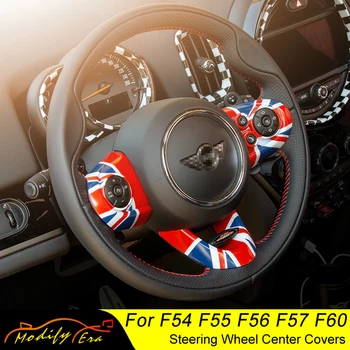 Masina Volan Huse pentru MINI Cooper F54 F55 F56 F57 F60 Clubman Countryman Fibra de Carbon Auto Interioare Accesorii Autocolante