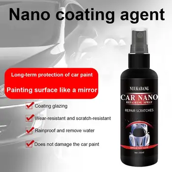 Masina Zero Reparații Nano Spray de Acoperire de Cristal Auto Vopsea Lac de Îngrijire Lustruit Strat de Sticlă Auto Repararea Grijă Spray 100ml