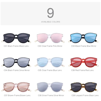 MERRYS Femei Clasic de Brand Designer de ochelari de Soare Ochi de Pisica S8094