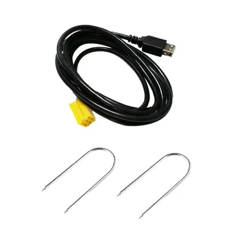 Mini ISO 6 Pini Conector cu USB Plăci Cablu pentru Alfa Romeo, Fiat Grande Punto