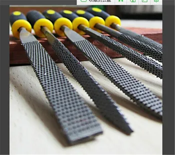 Mini Set De Fișiere Microtech Ac Rasp Umplere Instrument Pentru Prelucrarea Lemnului Fișiere Hobby Mână Diy Folder Metal Depunerea Plat Sculptură În Lemn Instrumente