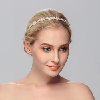 Mireasa, Accesorii de Nunta Femei Bal de Bijuterii de Mireasă Diadema Mireasa Hairband Fata de Flori Benzi pentru Femei, domnișoare de Onoare