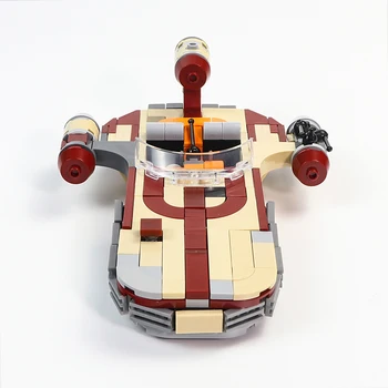 MOC Stele Jucarii Space Wars X-34 Landspeeder Diy Creative Blocuri Caramizi de Colectare Seria Star Wars pentru Copii Cadouri pentru Copii