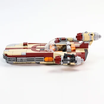MOC Stele Jucarii Space Wars X-34 Landspeeder Diy Creative Blocuri Caramizi de Colectare Seria Star Wars pentru Copii Cadouri pentru Copii