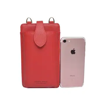 Moda din Piele Universal Telefon Mobil Sac saci de Umăr Mini Pachete Colete husă de Telefon pentru Huawei pentru Samsung pentru iPhone forHTC