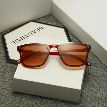 Moda ochelari de Soare pentru Barbati Brand Designer Clasic Pătrat Ochelari de Soare UV400 Masculin Pescuit Nuante de Conducere Ochelari Oculos Masculino