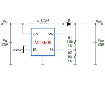 Modul de Alimentare cu energie Impuls Step-up Bord MT3608 DC-DC Step-Up Converter Rapel de Iesire MAX 28V 2A pentru arduino 1 buc