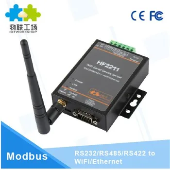 Modulul Wifi 2211 Industriale Modbus Serial RS232 RS422 RS485 la internet wi-fi Ethernet Converter Dispozitiv TCP IP Telnet Modbus 4M Flash