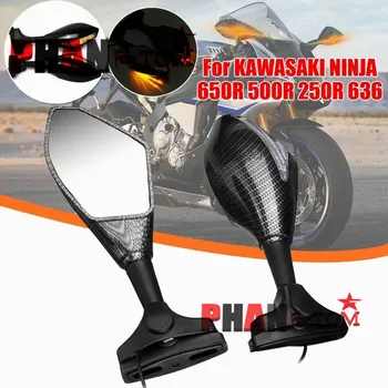 Motocicleta Fata Spate LED-uri de Semnalizare Integrata Oglinzi pentru HONDA CBR 600RR 1000RR F3 F4 Yamaha FZ1 FAZER Suzuki SV650