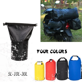 Motocicleta Impermeabil coada Sac Exterior din PVC Uscat Sac Sac de Plaja geanta de Umar, Geanta, Scufundări, Înot, Drumeții Conducere saci de Călătorie