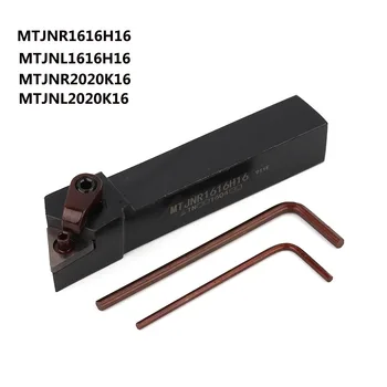 MTJNR1616H16 MTJNR2020K16 MTJNR2525M16CNC post instrument 125mm + 10BUC TNMG160404 MA tăiere CNC strung instrument de metal MTJNR