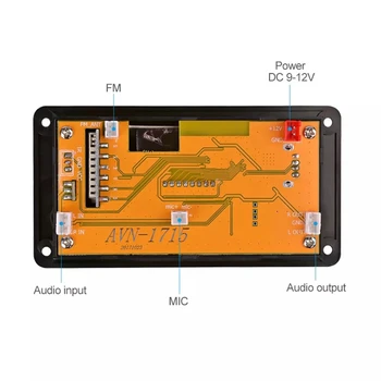 Multi Funcția Bluetooth MP3 Audio Lossless APE Decodor Bord Cu APLICAȚIE de Control EQ FM Spectrul de Afișare Pentru Amplificatoare