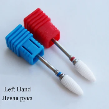 Mâna stângă Folosi de Unghii Ceramică Burghiu Manichiura Exerciții Aparat pentru Pedichiura Gel Polish Elimina