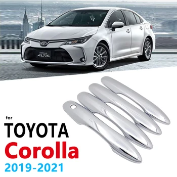 Mânere cromate Capac Ornamental pentru Toyota Corolla Auris E210 2019 2020 2021 Accesorii Auto Stickere Auto Styling Ocupa 210