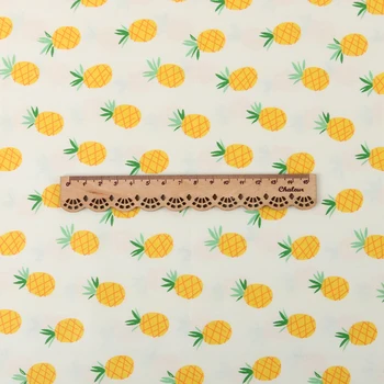 Nanchuang Ananas Tipărite Diagonal Tesatura de Bumbac Pentru DIY Cusut&Quilting Perna Foaie pentru Copii Material 50x160cm