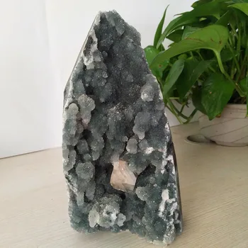 Naturale cristal apophyllite zeolit mineral specimene sunt aranjate specimen casa de piatra decorativa de colectare și apreciere