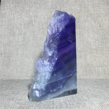 Naturale fluorit Albastru cristal de cuarț specimen mobilier Acasă decor de piatră și de cristal prime piatră prețioasă Reiki de vindecare