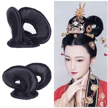Negru în formă de zână păr accssories printesa fotografie consumabile vechi dinastiei han articole pentru acoperirea capului dress up amuzant petrecere