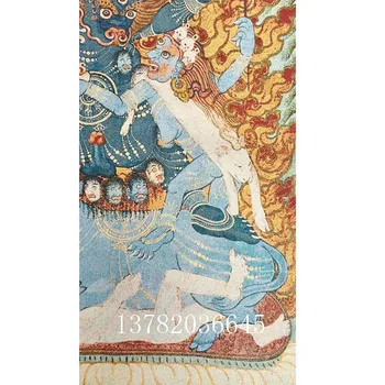Nepal, Tibet Tanga Mătase Agățat Picturi Admira Master Zongkaba