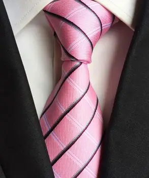 New Classic Matase, Cravate Barbati Legături de Gât 8cm Carouri cu Dungi Legături pentru Oamenii de Afaceri Formal de Lux de Nunta de Petrecere Cravate Gravatas