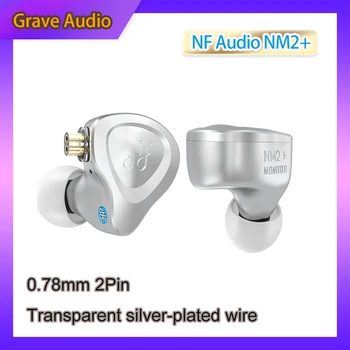 NF Audio NM2+ In-Ureche Căști Monitor Dual Cavitatea Dinamic carcasă din Aluminiu cu 2 Pini 0.78 mm Cablu Detașabil
