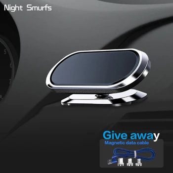 Noaptea Smurfs 2020 mai Noi lavabil Lipici Mini-Suport de Montare pe Perete 6Pcs Magneți Magnetic mobil Telefon Mobil Titularul Stand Pentru Masina