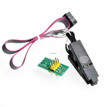 Noi 10BUC SOIC8 SOP8 Flash Cip IC Test Clipuri Socket Adpter BIOS/24/25/93 Programator