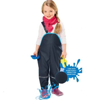 Noi 2019 Brand Salopete Impermeabile Pantaloni de Moda de Copii în General Copii Impermeabil Pantaloni Ploaie 1-7Yrs Copii Băieți Fete Salopete