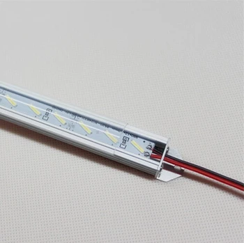 NOI 8520 SMD led strip lumini 12v lampa de birou led cu light bar 12mm led rigide bar 24W/M 12W/0,5 M ultra luminos Benzi de Lumină
