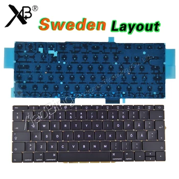 NOI A1708 Suedia suedeză SE Tastatură pentru Macbook Pro 13