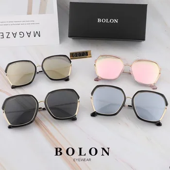 Noi Bolon Lentilă Groasă Bărbați Și Femei de Conducere Polarizat ochelari de Soare UV400 Doamnelor ochelari de Soare 4 Culori